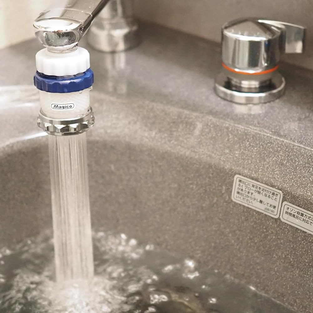 Magico Magic Bubble Faucet Made in Japan Faucet Kitchen Nano Bubble Shower