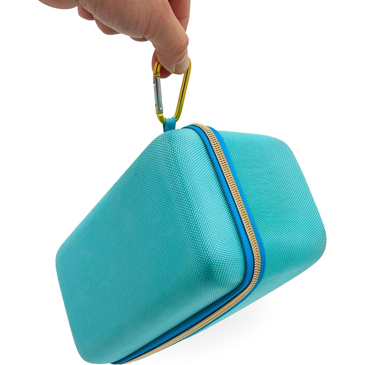 CASEMATIX Studio Case for Shure SM7B Microphone Rode PodMic and Other Large Podcast Microphones with XLR Recording Accessories Only Includes Podcasting Mic Bag Turquoise, Turquoise, Travel