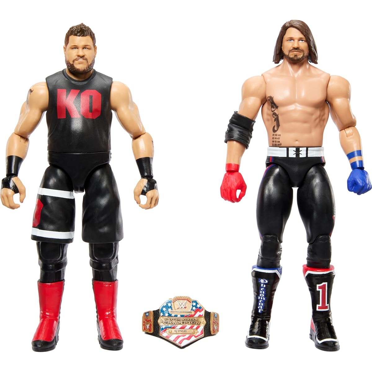 Mattel WWE Championship Showdown AJ Styles vs Kevin Owens 2-Pack