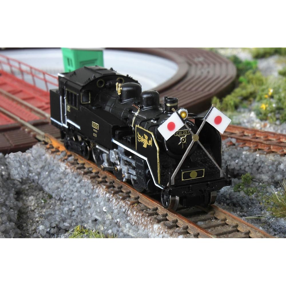 Z Gauge T019-7 JNR C11 No. 251 Customized Railway Model Steam Locomotive