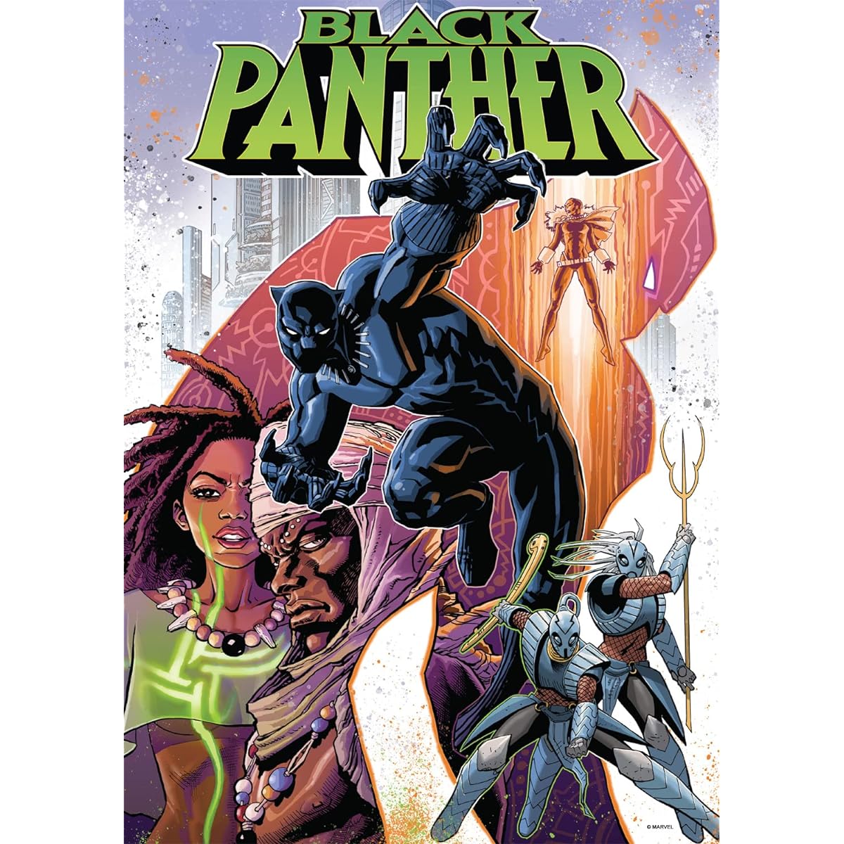 Buffalo Games - Marvel - Black Panther #19-500 Piece Jigsaw Puzzle