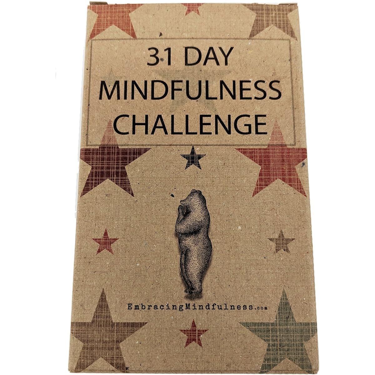 Mindfulness Challenge Cards 31 Days Mindfulness 1 Month