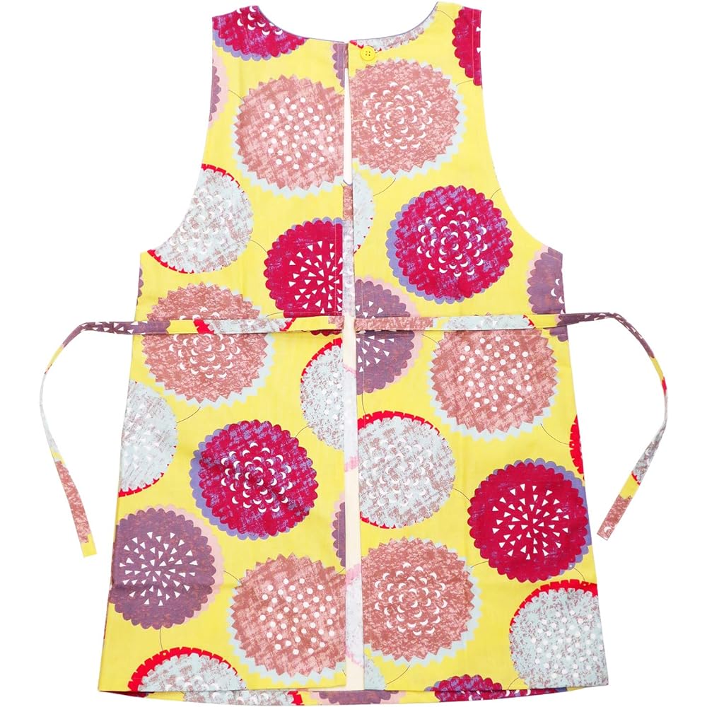 [isso ecco] Isso Ecco Apron Dress Cookie Flower Free Size Made in Japan