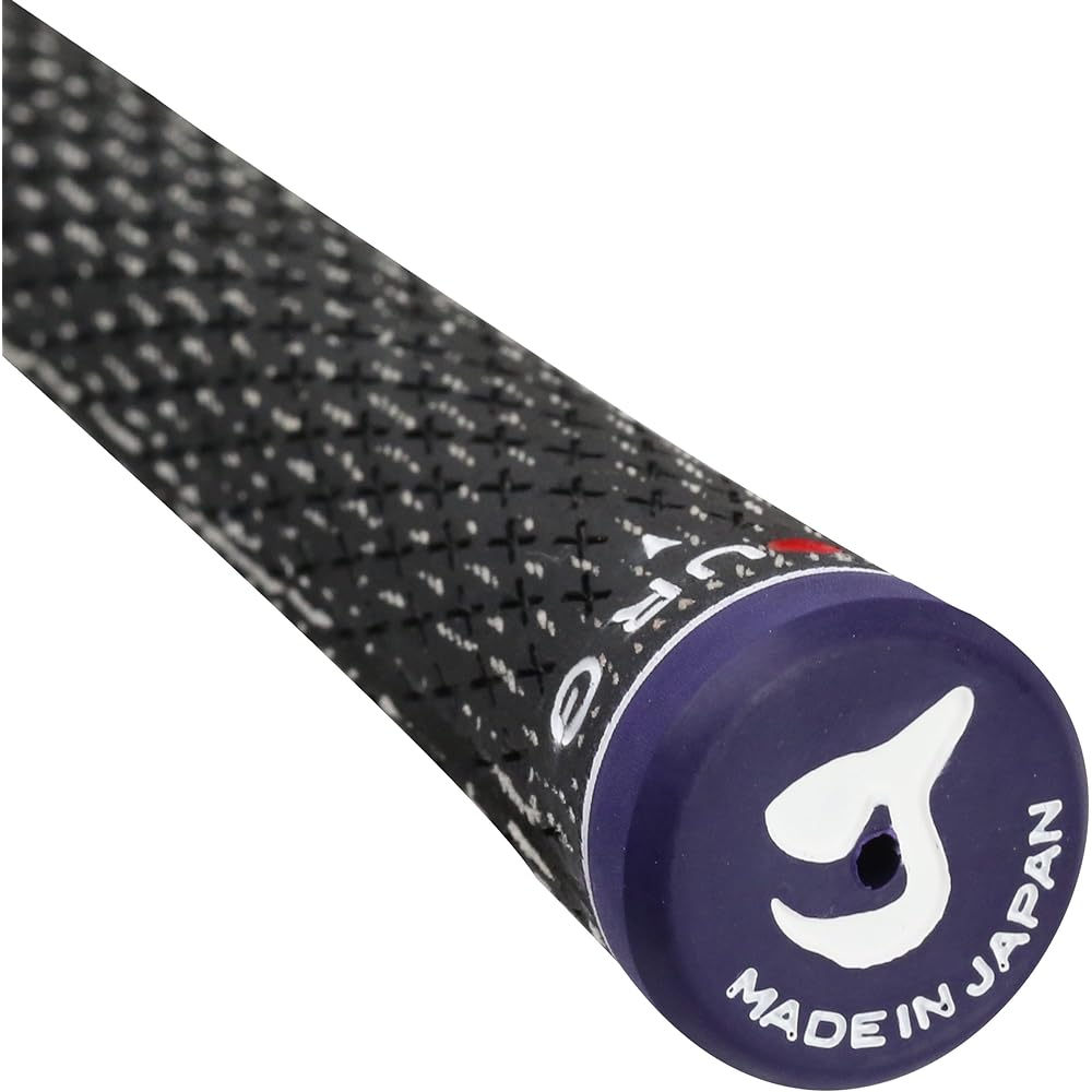 TOUR G TourG J-SPEC TOUR G J SPEC Half Cord Golf Grip Men's TGJSPEC-R Both Hands Black x Purple No Backline