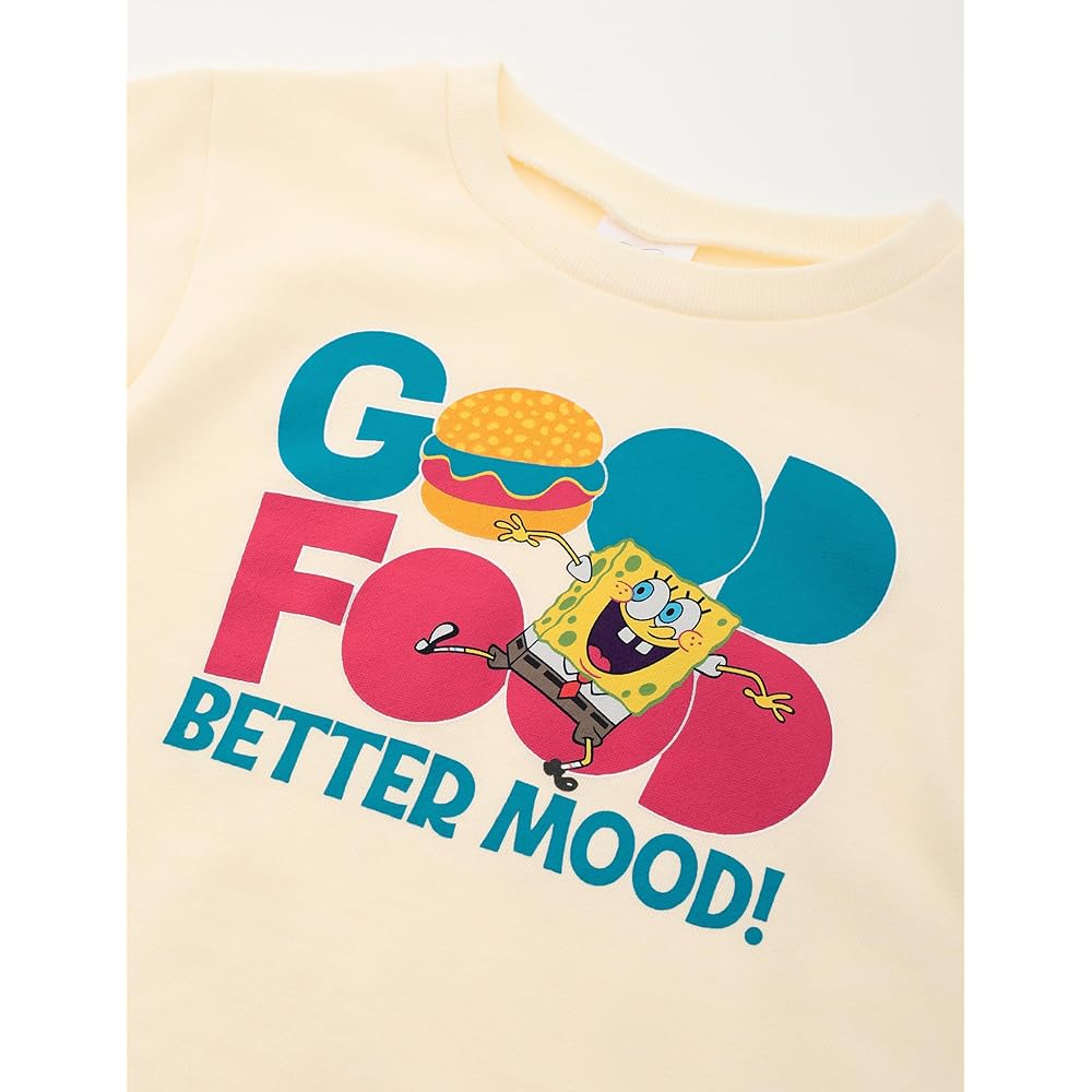 [Takihyo] SpongeBob Fleece Sweatshirt Children's Clothes Boys Girls 221203500