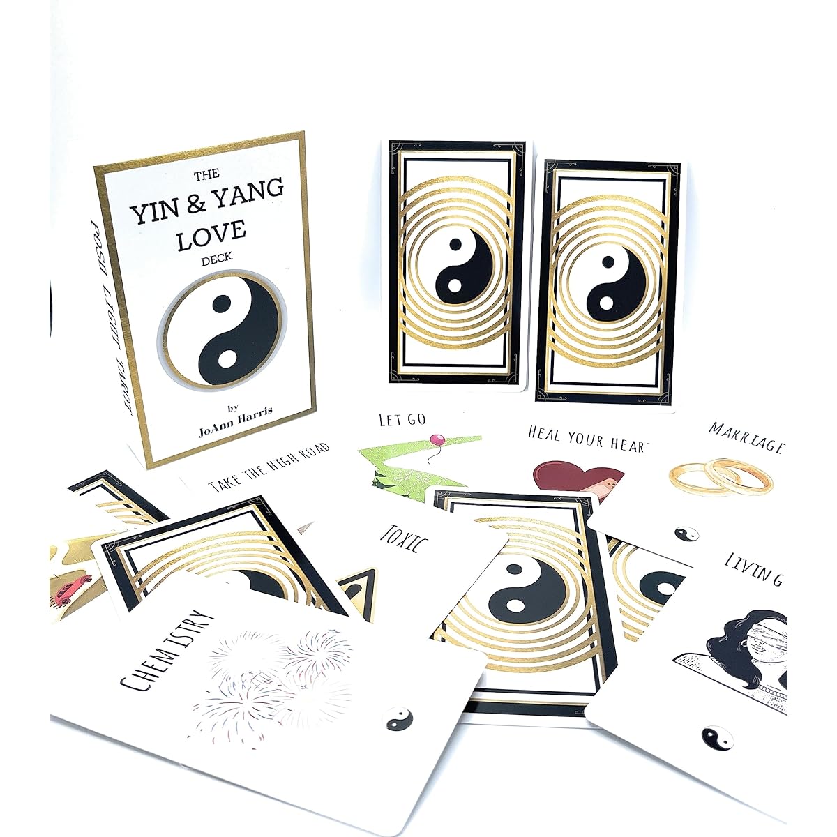 Posh Light Tarot Yin Yang Love Deck