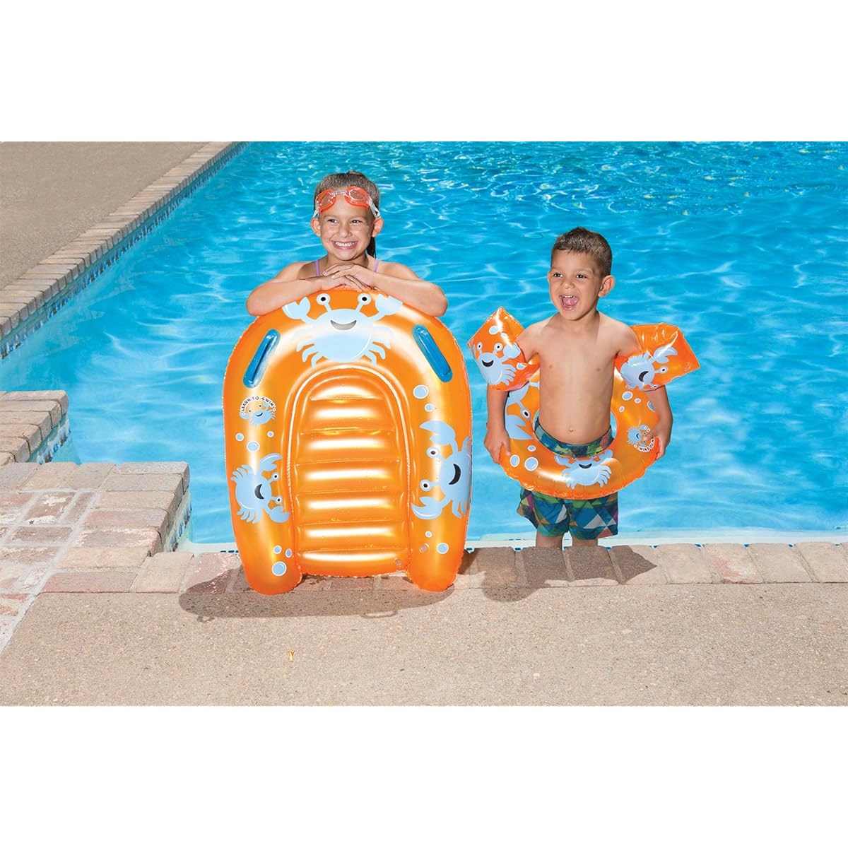 Poolmaster 81530 learn-to-swim Little Ones Crab Swim Set