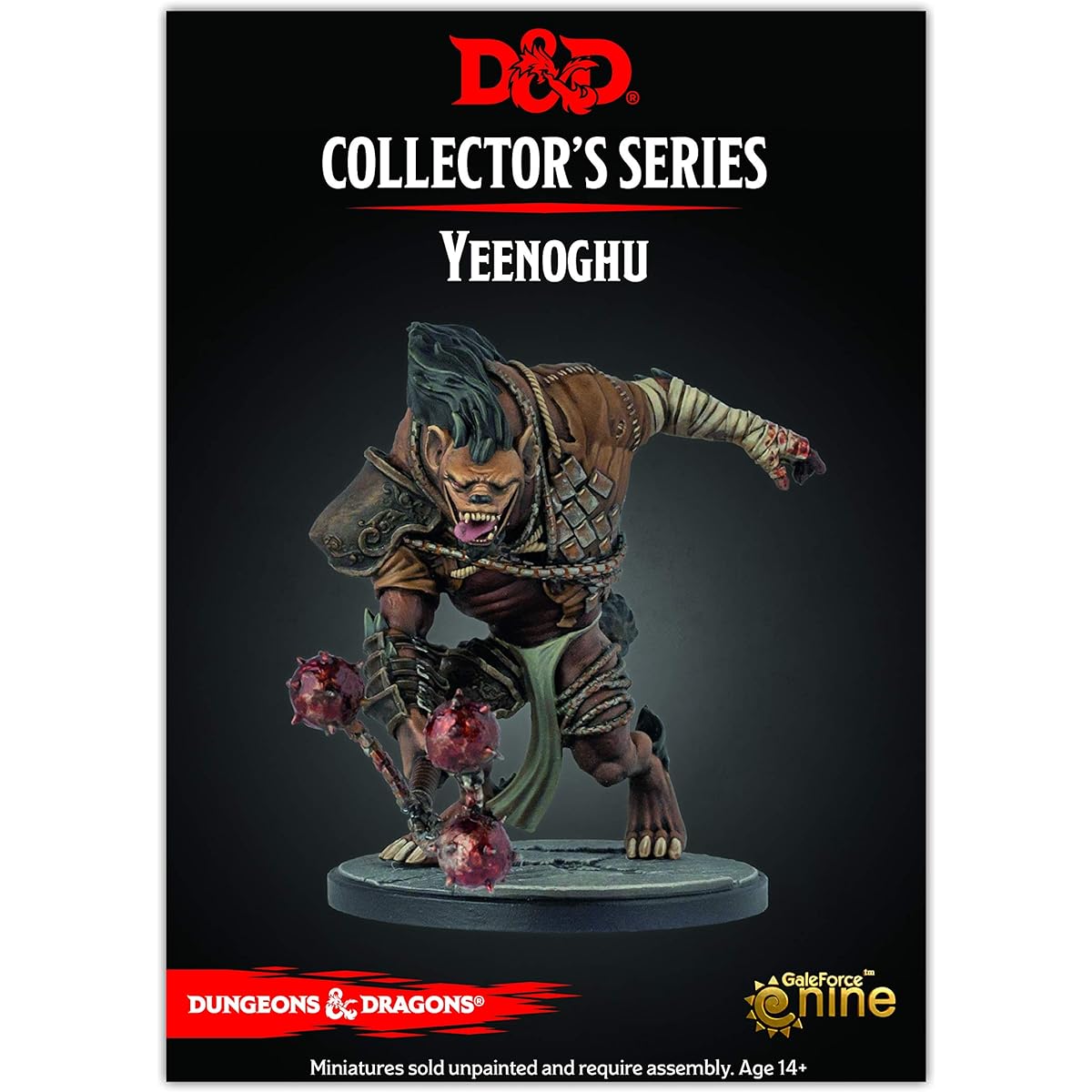 Gale Force 9ine D&D Avernus Miniatures Yeenoghu (1 fig), Multicolor