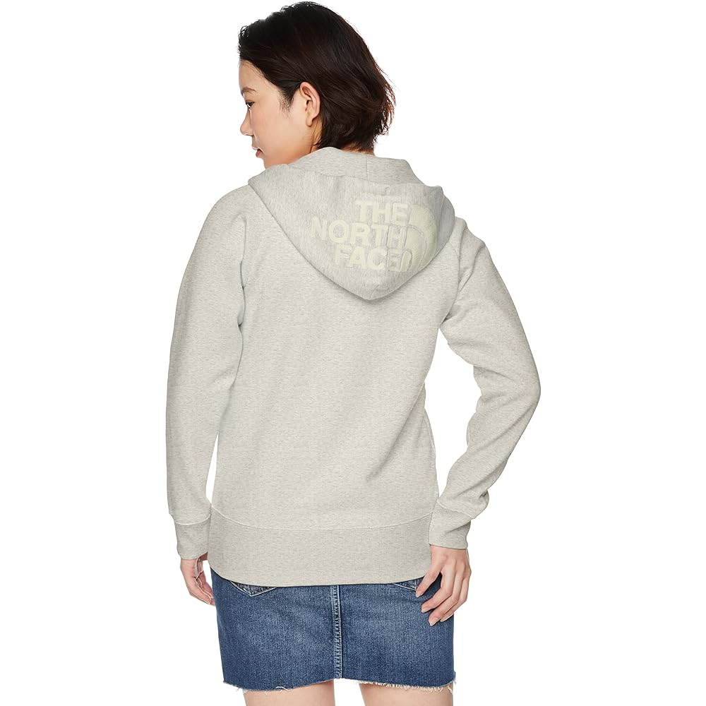 [The North Face] Parka Sweatshirt [FW22] Rear View Full Zip Hoodie Women's Organic Cotton