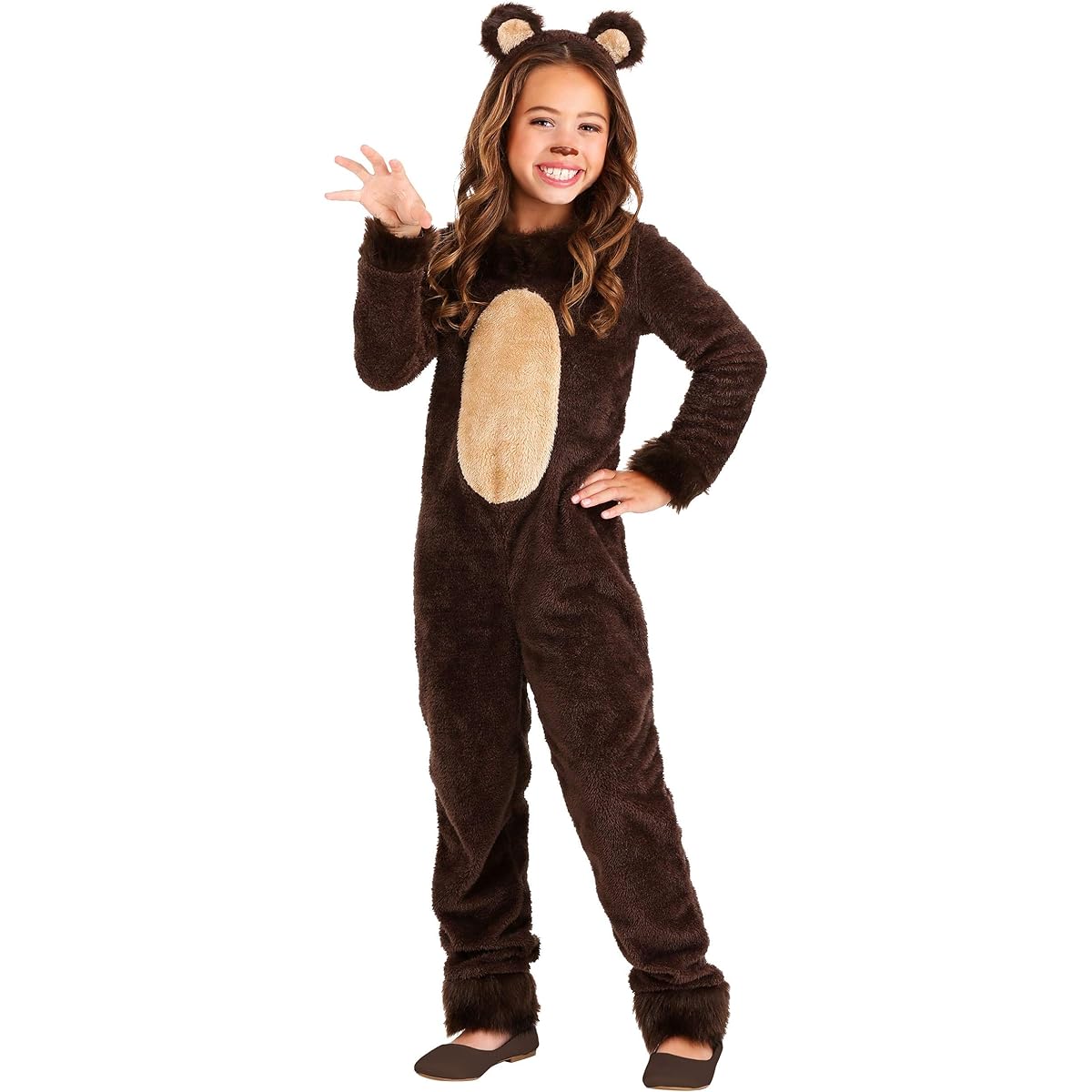 girls bear costume