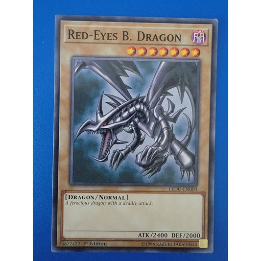 Red-Eyes B. Dragon - LEDU-EN000 - Legendary Duelists - Common - 初版