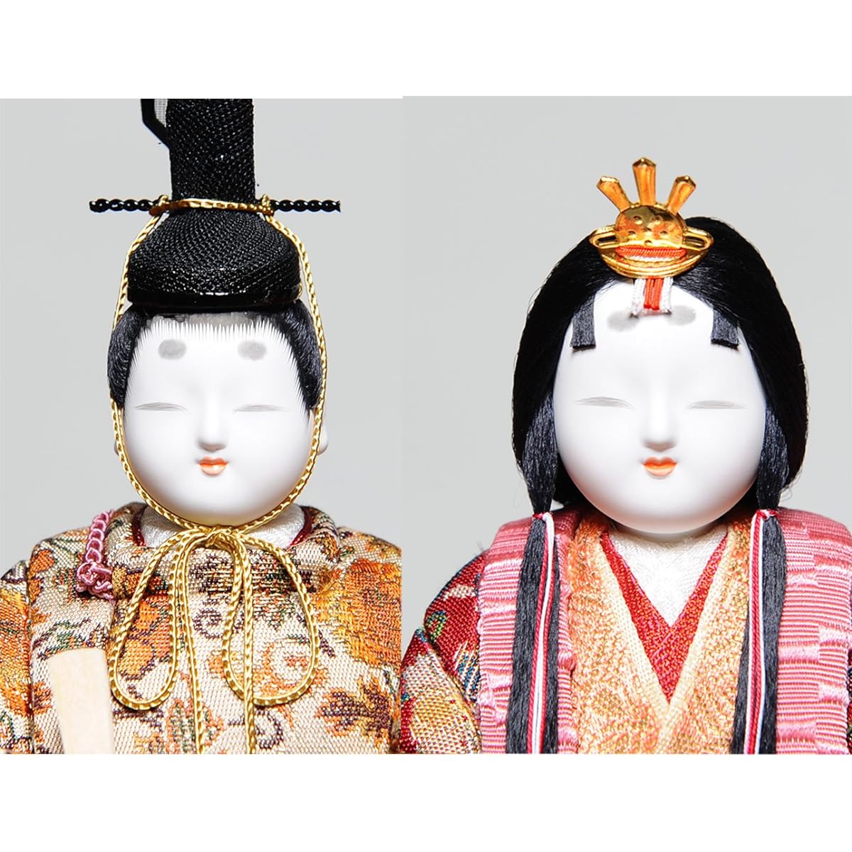 [Hina Dolls] [Wood-grained storage] Wood-grained dolls: Yayoi Small box: Made by Toko Kakinuma [Wood-grained 7 dolls]