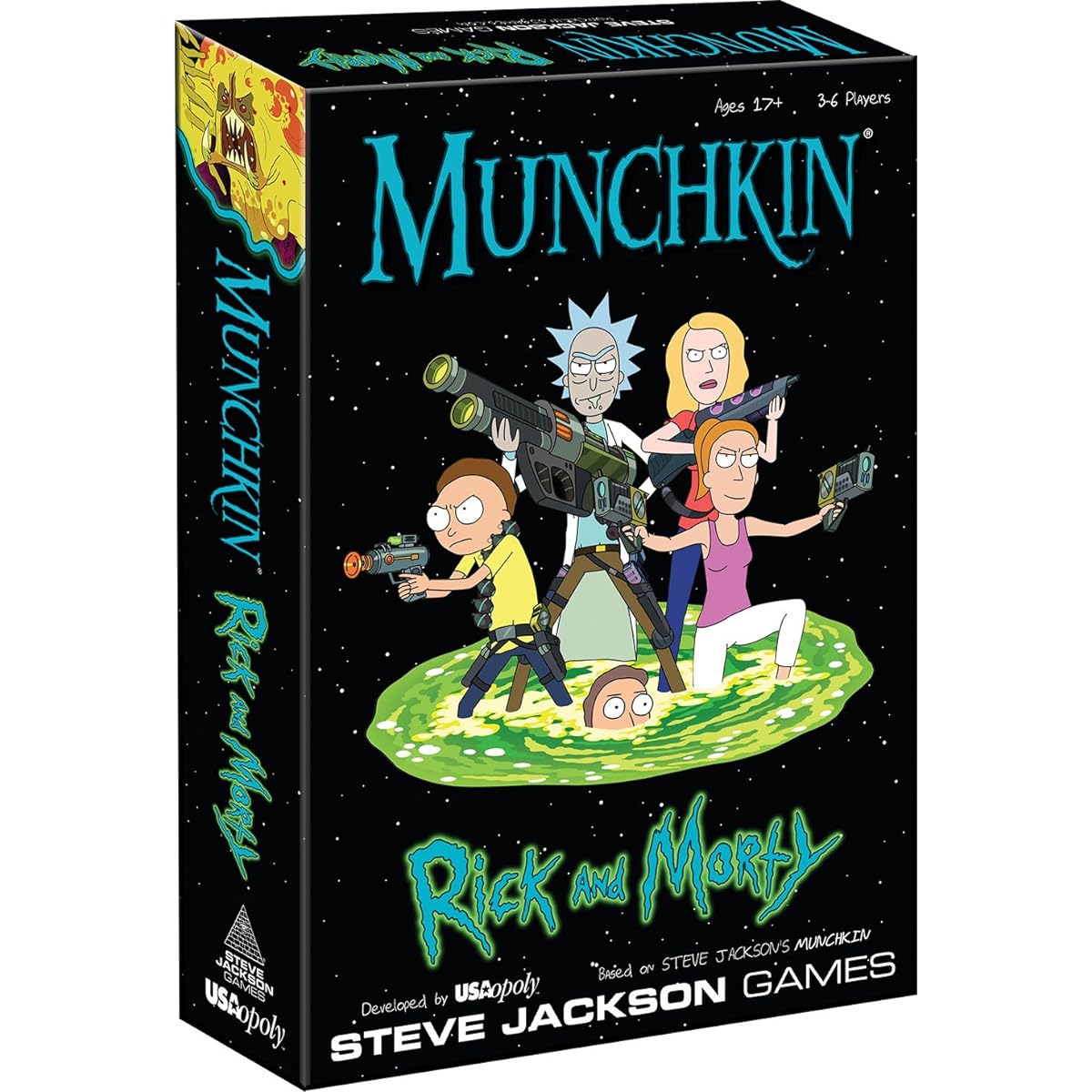 USAopoly Munchkin Rick and Morty Game