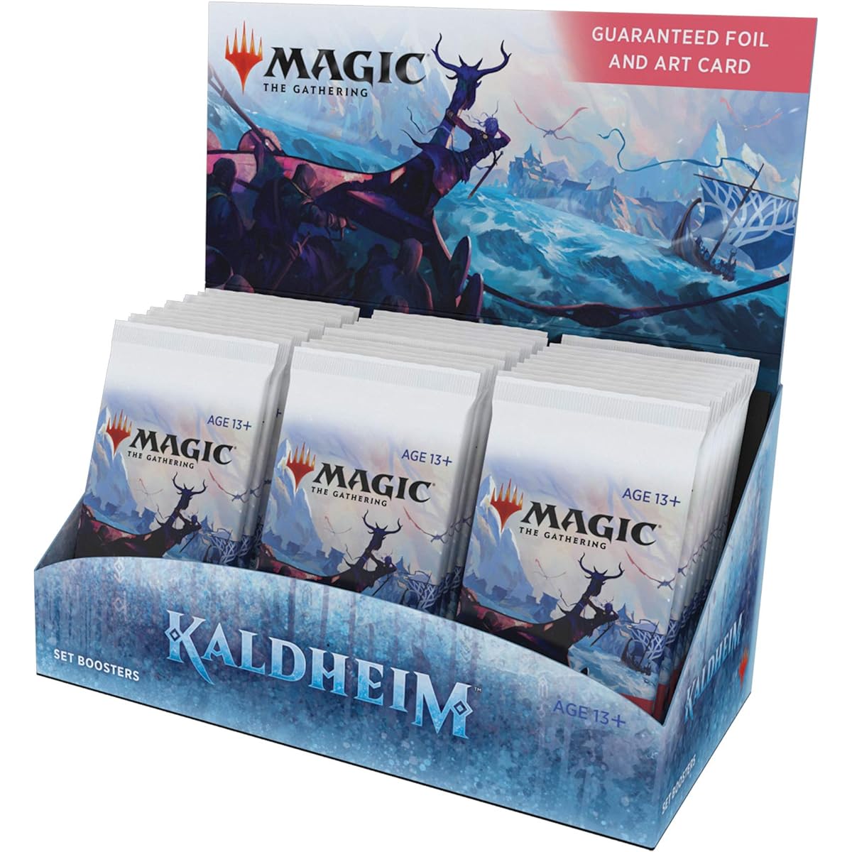 Magic: The Gathering Kaldheim Set Booster English Version (BOX), C86380000 MTG Trading Card Wizards of the Coast