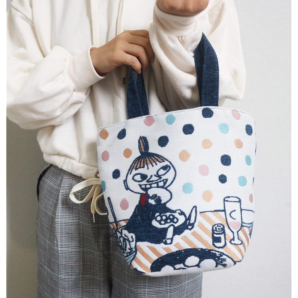 Marushin Mini Bag MOOMIN Little My H26 x W32 x D15cm (excluding handle) Little My and Dinner Gobelin weave 1425008400