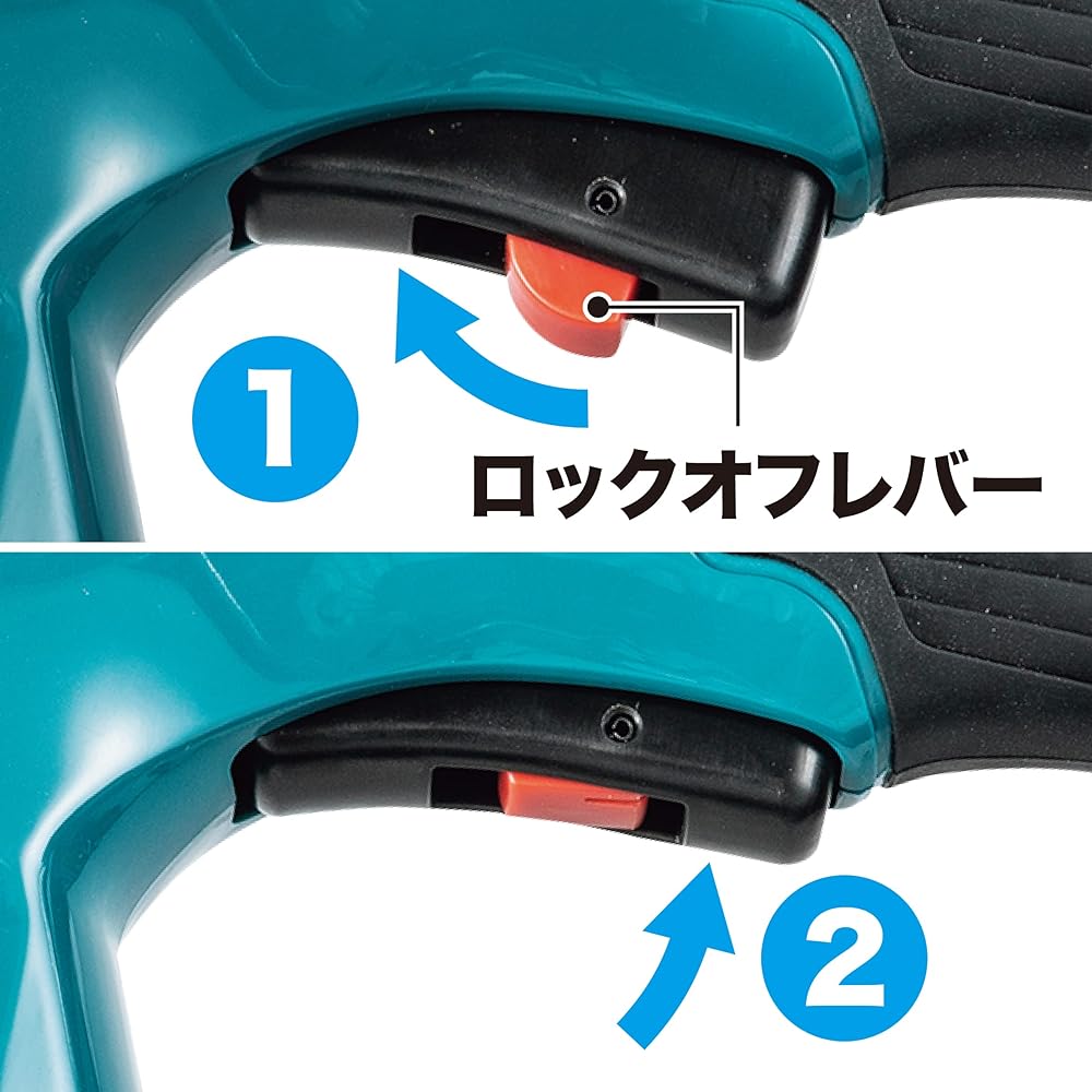 Makita 460mm Rechargeable Hedge Clipper 18V Battery and Charger Sold Separately MUH467DZ Blue