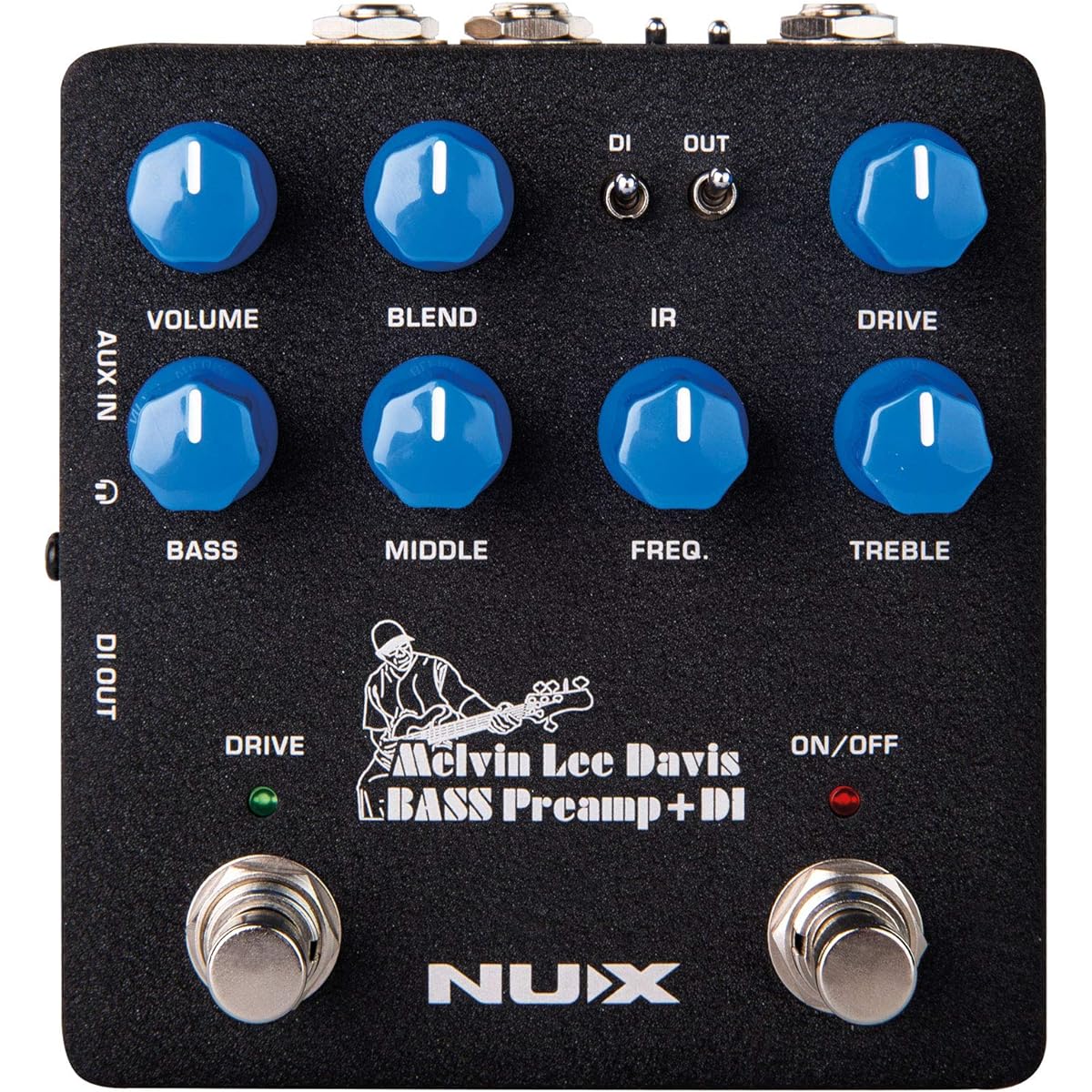 NUX MLD Bass Preamp + DI NBP-5 Bass preamp D.I. Domestic regular import product