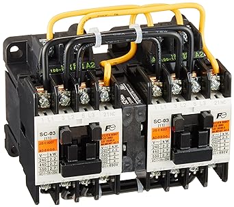 Fuji Electric Reversible Magnetic Contactor No Case Cover SC-03RM Coil AC200V 1B*2