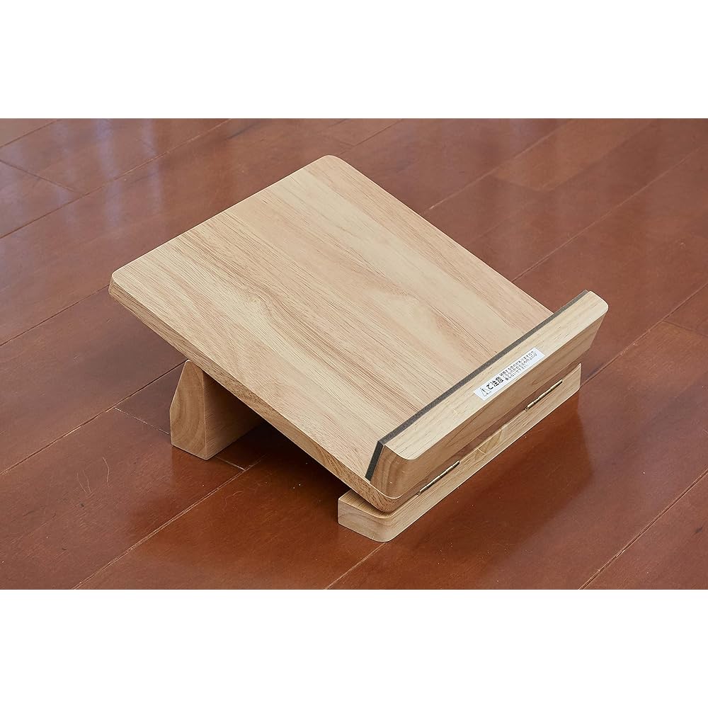 Fujiwa Sangyo Ankle Stretching Equipment, Ride Board, Wooden, 4 Level Adjustment, Heel, Cushion Included