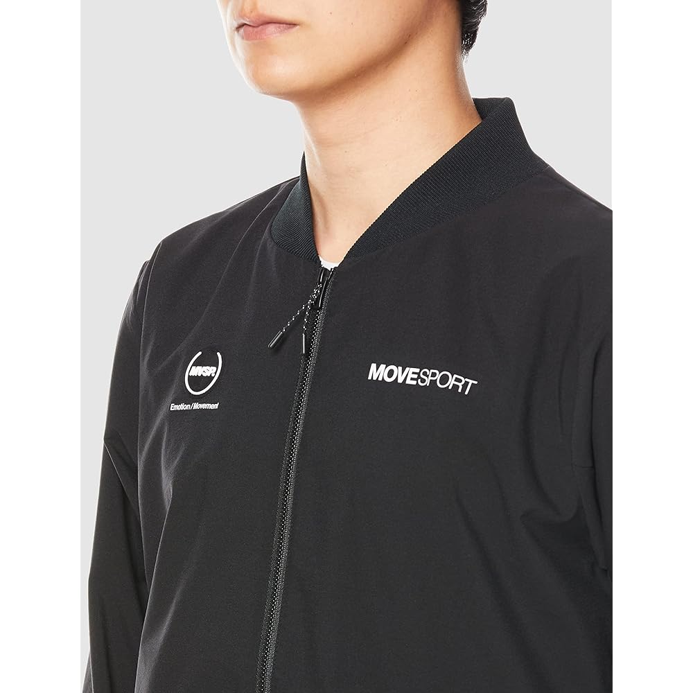 [DESCENTE] MOVESPORT Windbreaker, Lightweight, Water Repellent, Stretch, Back Ventilation, Less Stuffy, Training, Men's