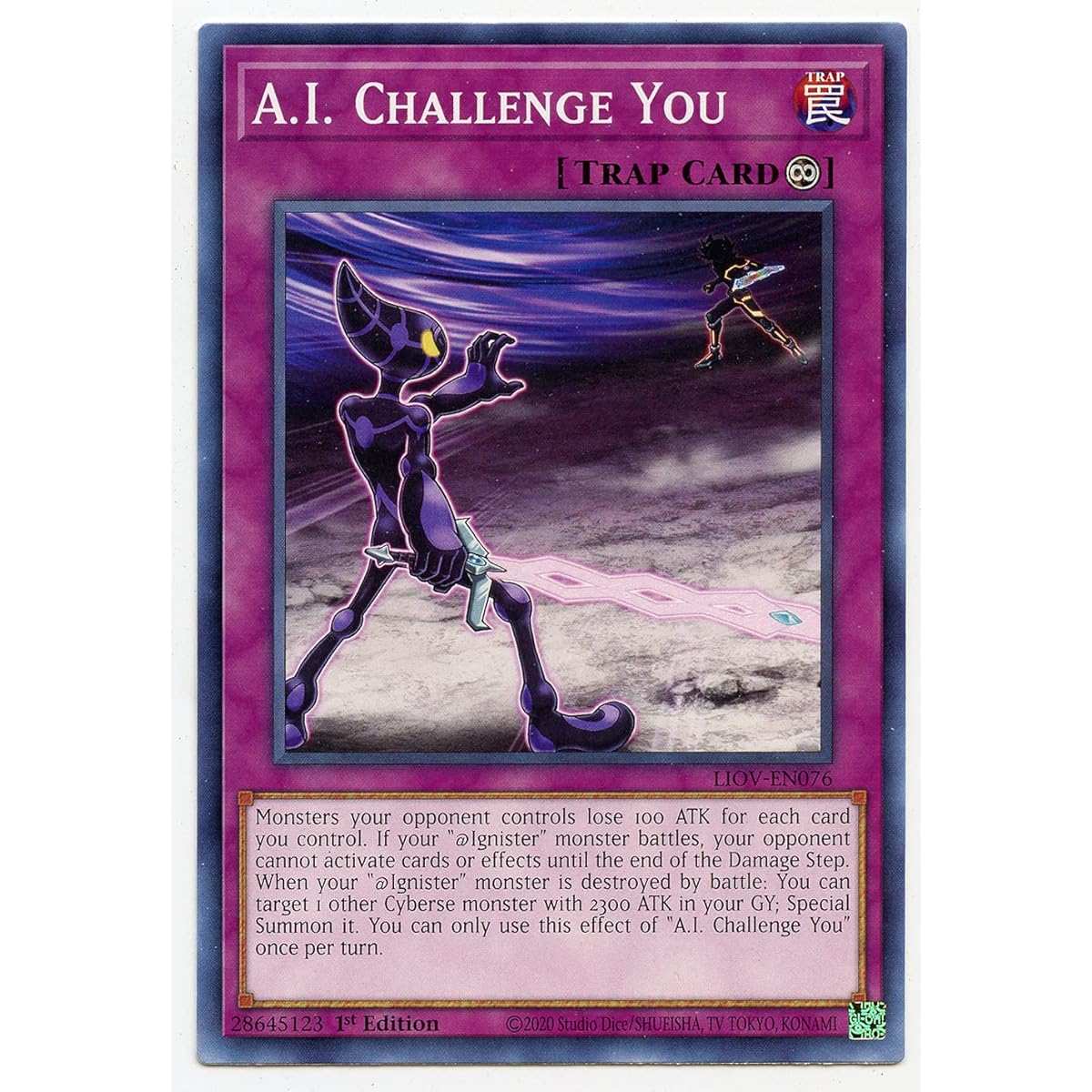 A.I.Challenge You - LIOV-EN076 - Common - First Edition