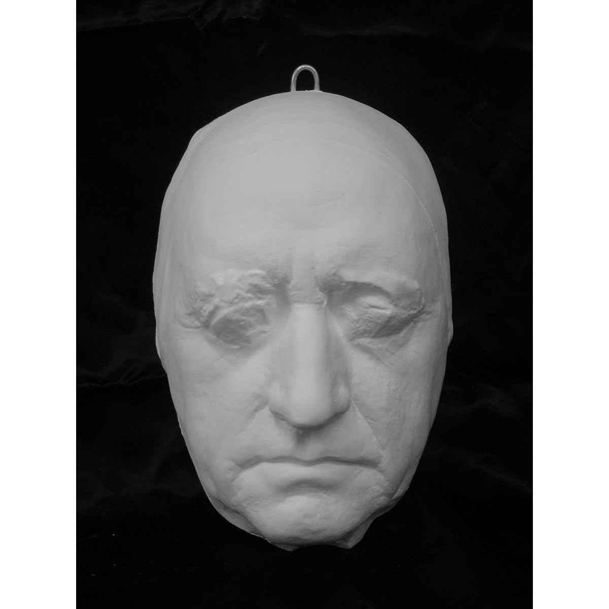 Plaster statue M-464 Goethe Death Mask H. 26cm