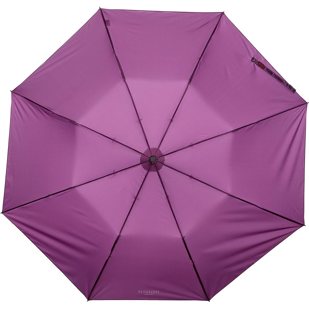 [Macintosh Philosophy] Plain Barbrella Umbrella Easy Folding Folding Umbrella Lightweight Gift Men Women 10683-01