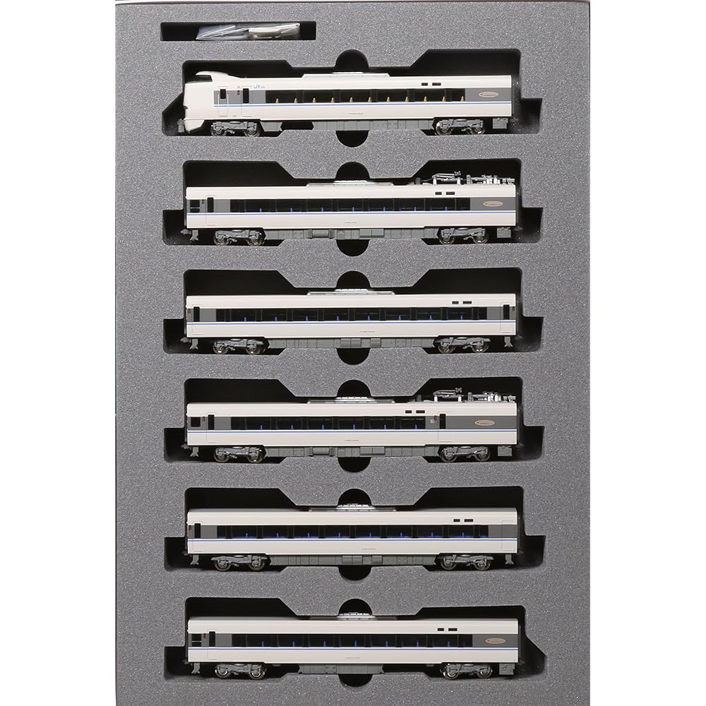 KATO N Gauge 683 Series 4000 Thunderbird Old Paint 9-Car Set 10-1747 Railway Model Train White