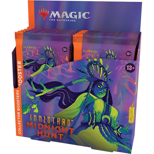 Magic: The Gathering Innistrad Midnight Hunt Collector Booster Box 12 Pack