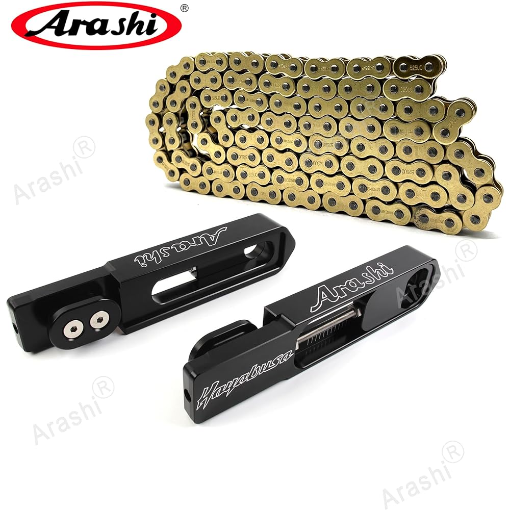 Arashi Swing Arm Extension Extension + Chain for Suzuki Hayabusa GSX1300R GSXR 1300 1999-2007 Gen 1 Motorcycle Modification Accessories Parts GSX-R1300 GSX-R 1300