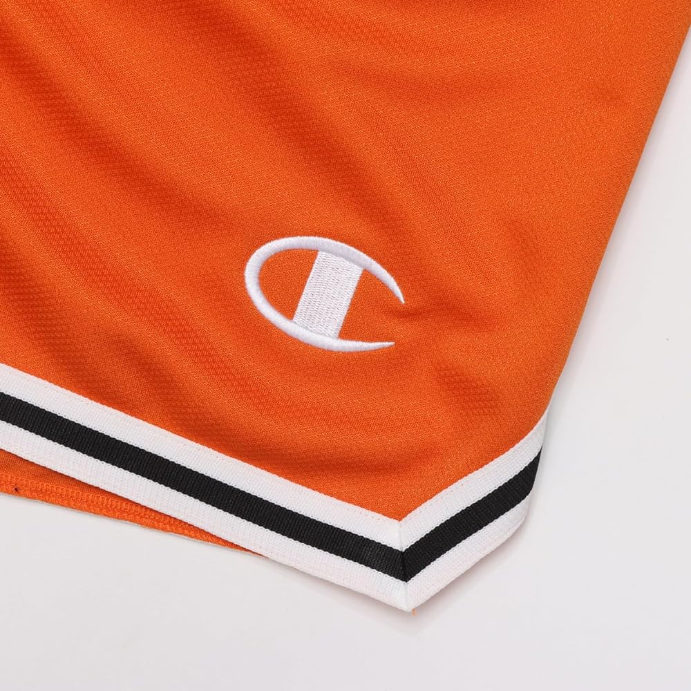 Champion C3-YB526 Men's Shorts, Quick Dry, One Point Logo Shorts, Basketball