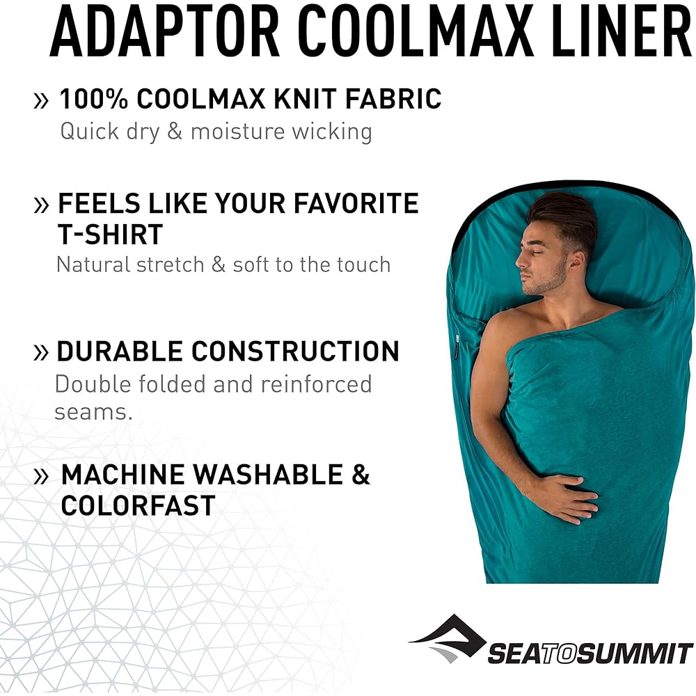 SEA TO SUMMIT Coolmax Adapter Mummy with Hood