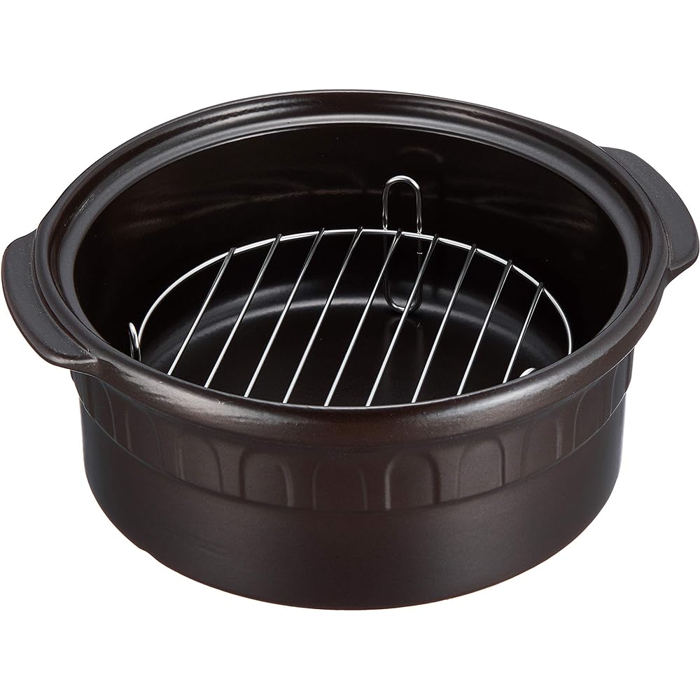 Togare Ceramics IH Compatible Arita Ware Far Infrared Pot 2300cc Black TSR-190CM-B Width approx. 25.5 x Depth 22.5 x Height 14.5 cm