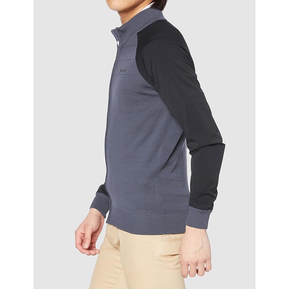 [SRIXON] Knit Jacket Full Zip Sleeve Switching Golf RGMVJL01 Men's
