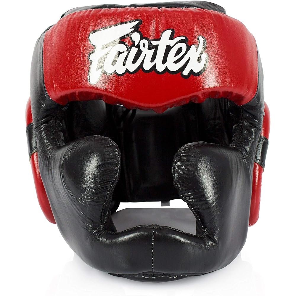 Fairtex Headgear Head Guard Super Sparring HG3 HG10 HG13 Diagonal Vision for Muay Thai Boxing Kickboxing