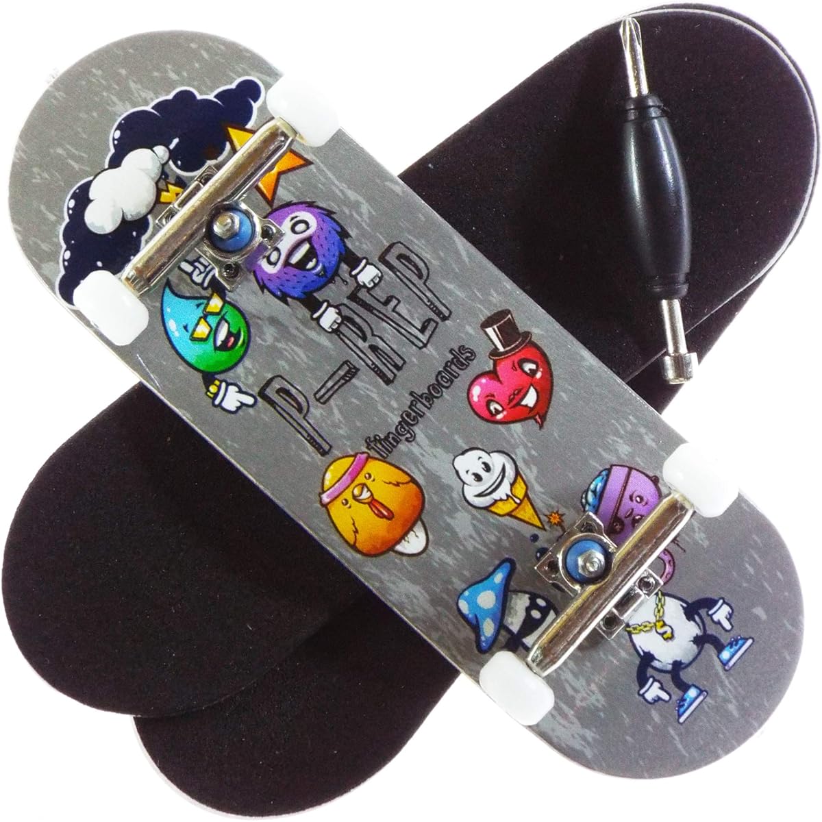 P-REP Turn Up Storm Solid Performance Wood Fingerboard (Chromite 32mm x 97mm)