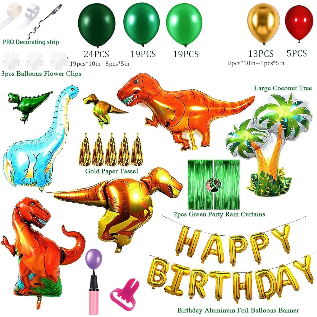 Party Balloons Decorative Balloons - 1