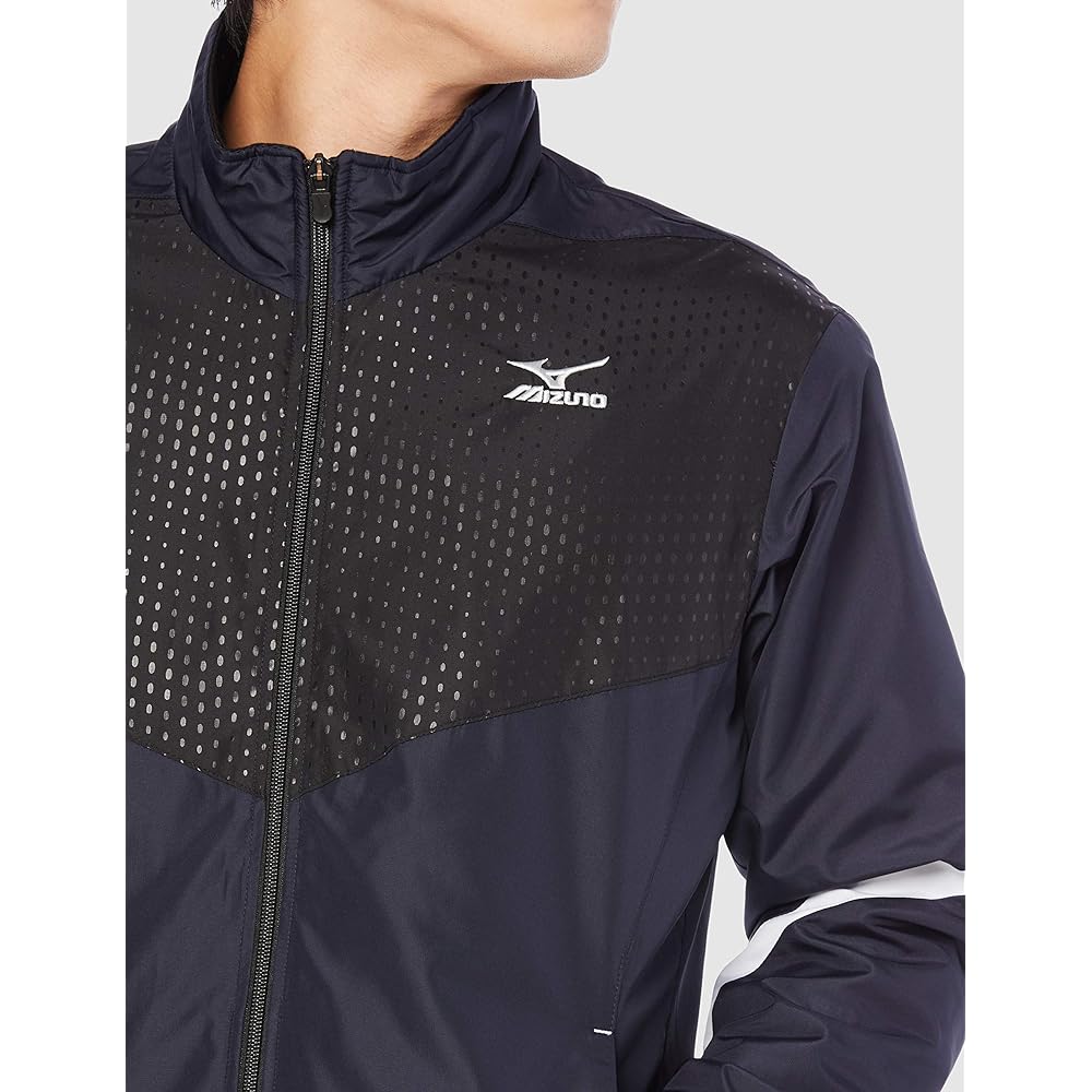 [Mizuno] Training Wear Warmer Shirt Jacket Water Repellent Dynamotion Fit K2JE9530 Men's