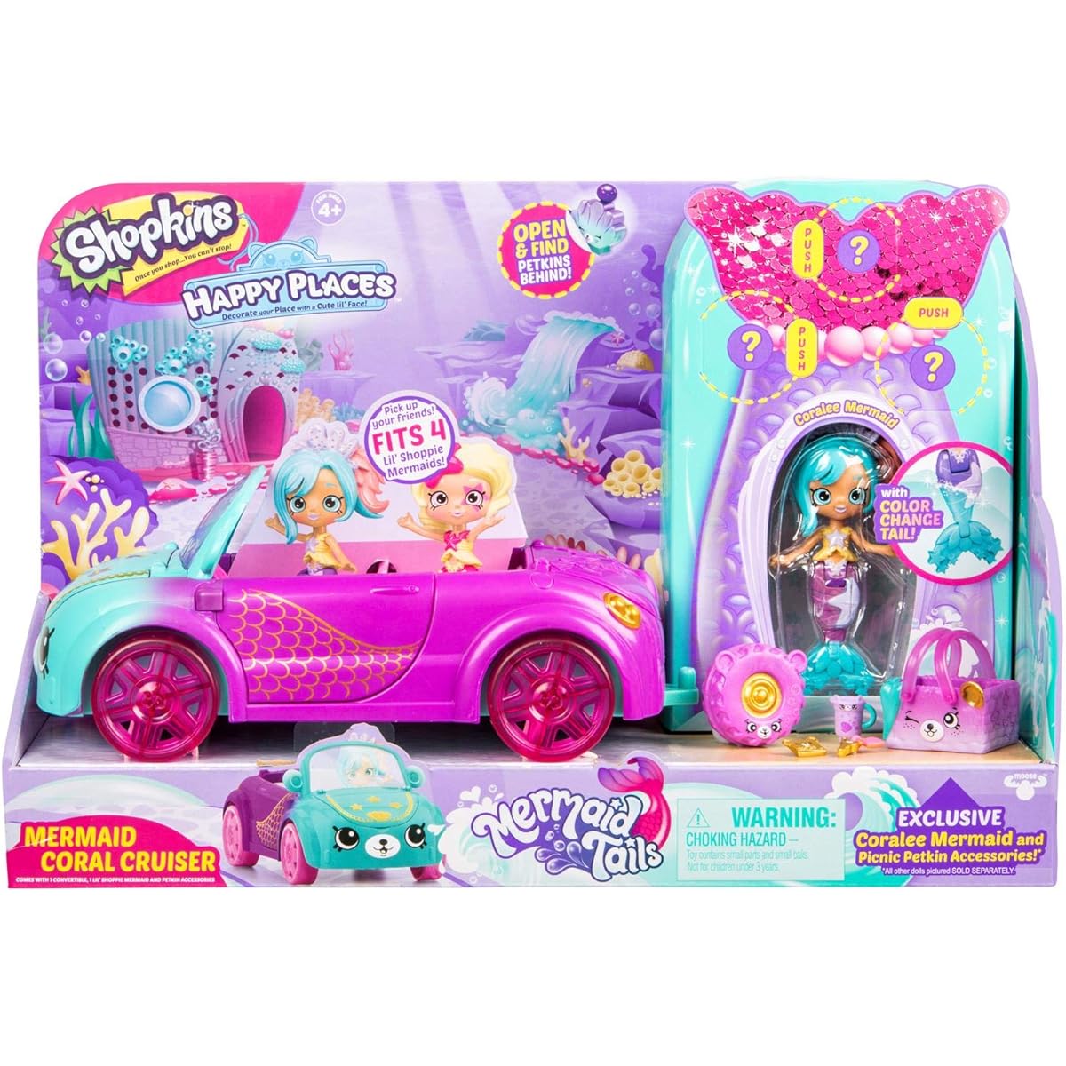 Shopkins Happy Places Season 6 Mermaid Convertible