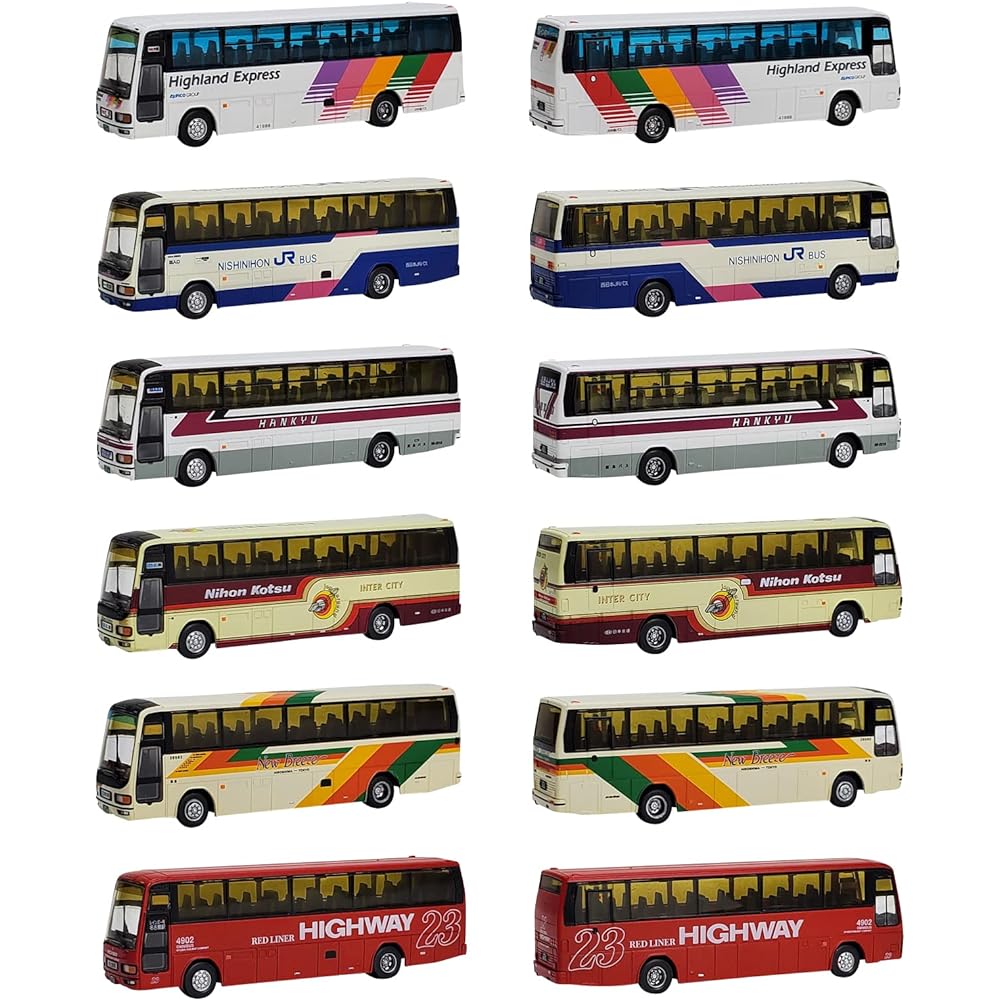 The Bath Collection Bus Collection Vol. 30 12 Pieces BOX Diorama Supplies 321514
