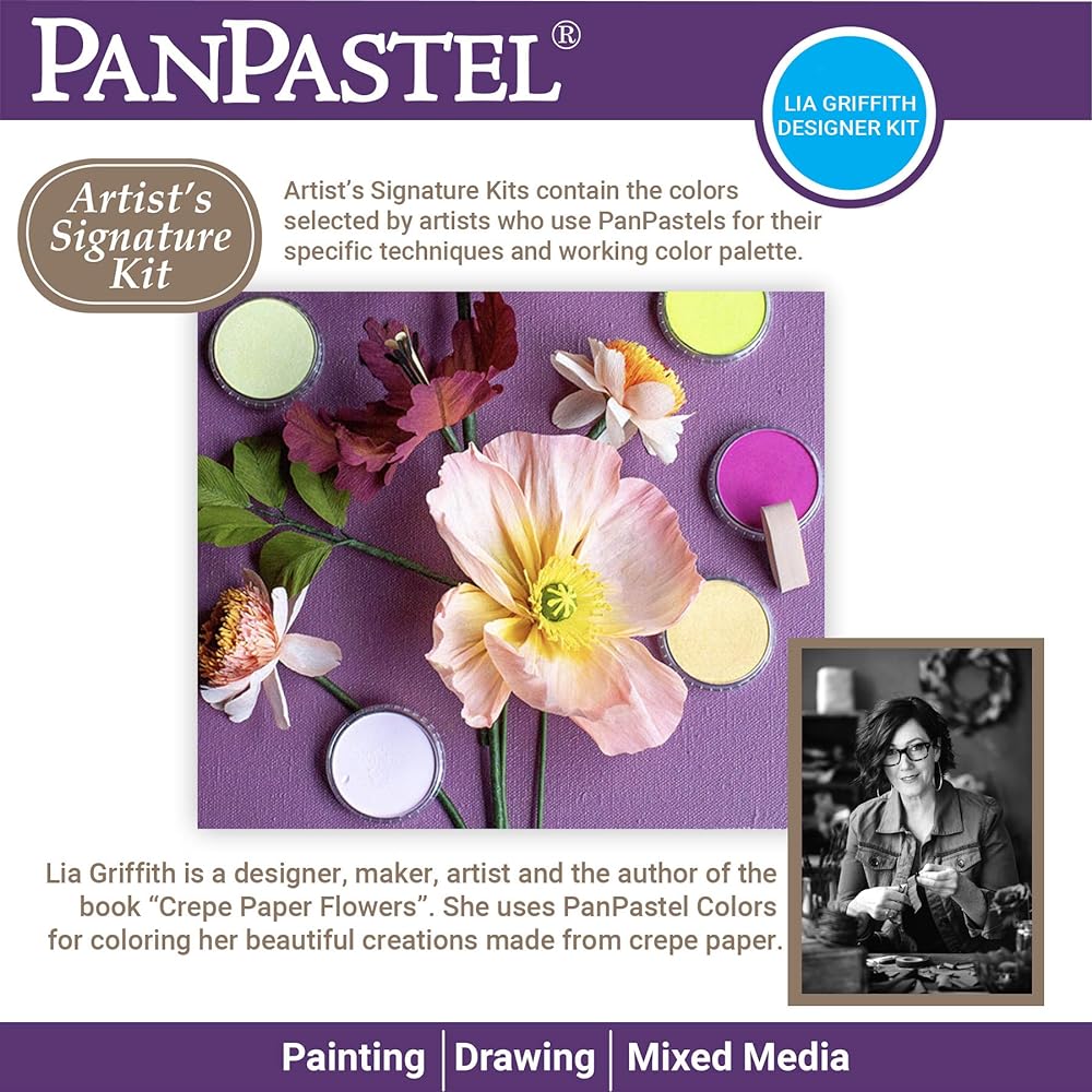 PanPastel 30083 Rear flower color kit 7 color set 318443