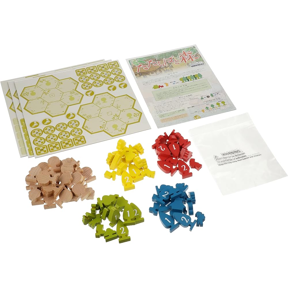 Hobby Japan Tataraba and Forest (for 2-4 players, 30-50 minutes, for ages 10 and up) Board game