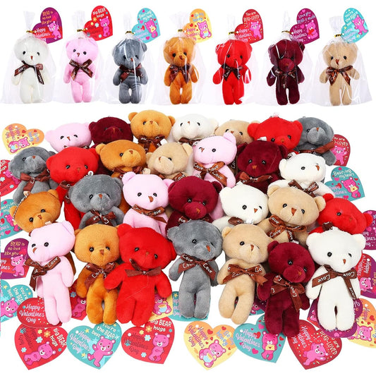 Valentine's Day Gift Card for Kids Stuffed Bear