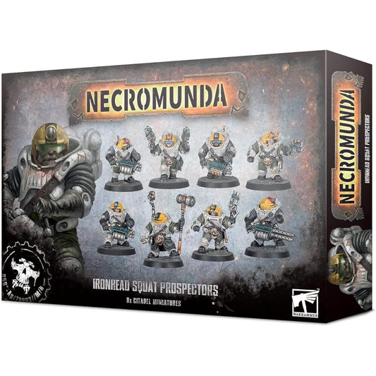 Warhammer Games Workshop 40,000 - Necromunda: Iron Head Squat Prospector