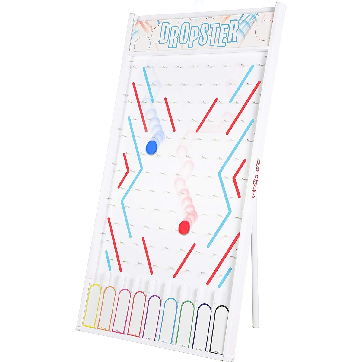 GoSports Drop Star 4' x 2' Prize Drop Game with Customizable Slots