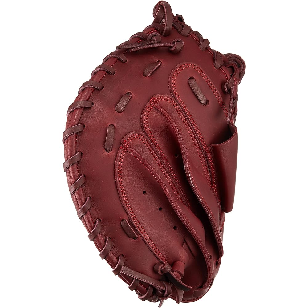 ZETT Soft Baseball Catcher's Mitt Soft Steer for Right-Hitched 2023 Model BRCB35312