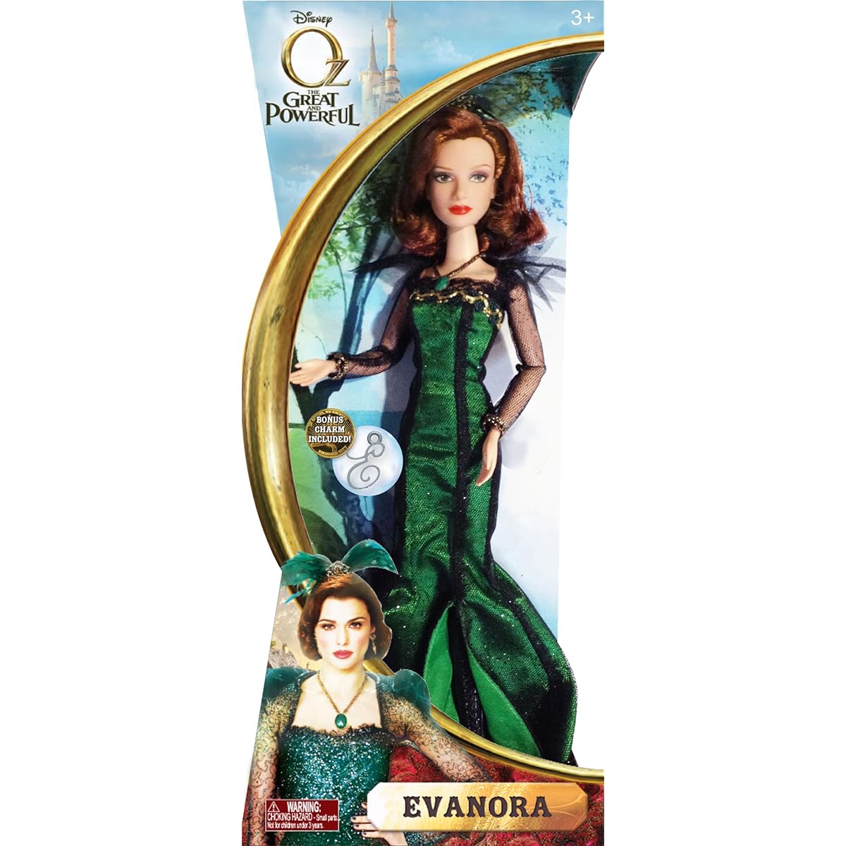 Oz the Great and Powerful Doll Toy Disney Official Witch of the East Evanora Doll