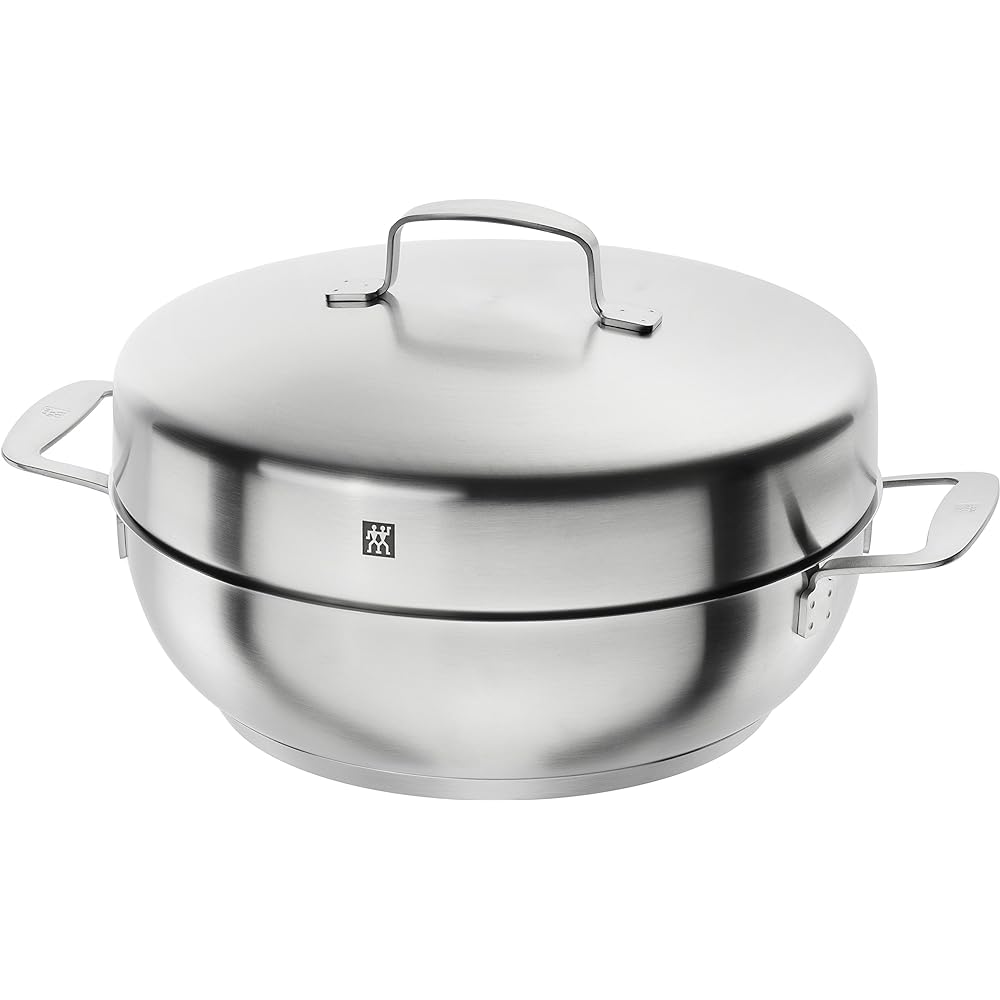 Zwilling J.A. Henckels Zwilling Zwilling "Zwilling Plus Smoker Set 28cm" Smoked IH Compatible 4L [Authorized Japanese Product] 40999-028