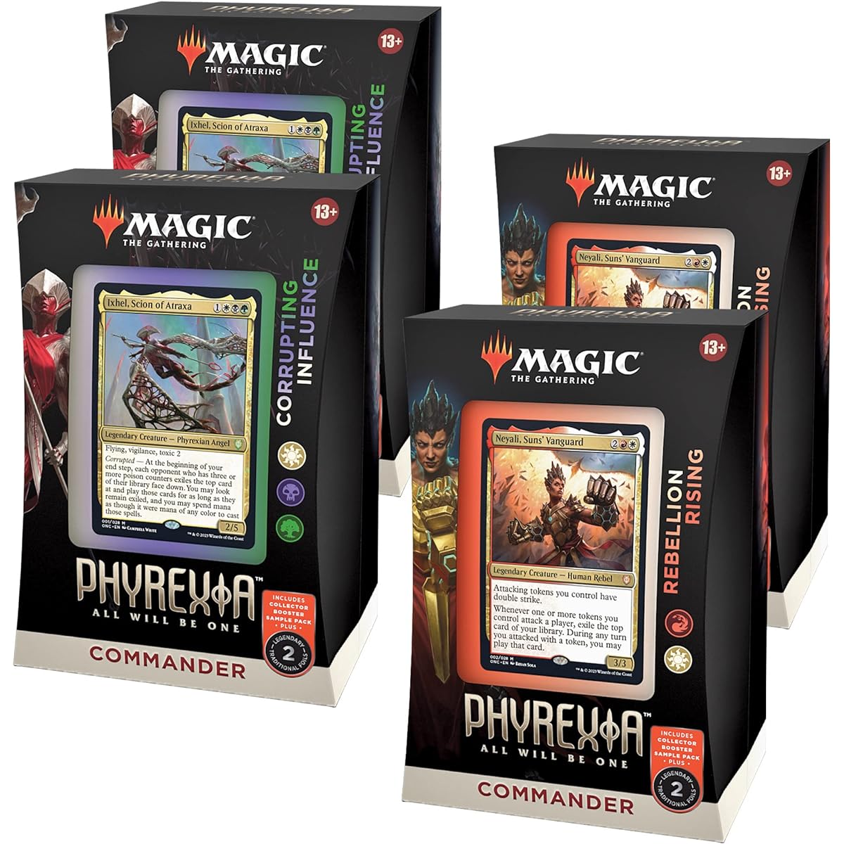 Magic The Gathering ONE Phyrexia: All Will Be One Commander Deck 2 of SD1+SD2