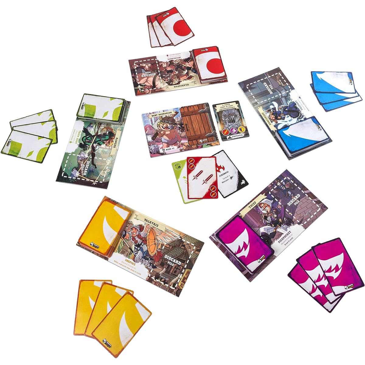 Wiggles 3D 5 Minute Dungeon Chaotic Cooperative Real-time Card Game | Fast-Paced Board Game | Family Friendly Ages 8+ | 2-5 Players